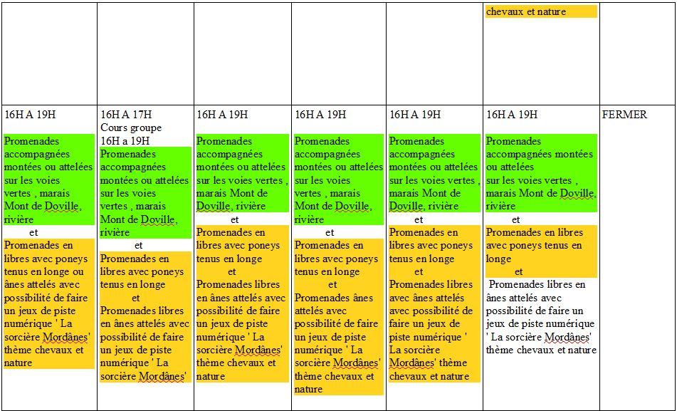 Capt planning 2 semaine 14 au 20 juillet 1