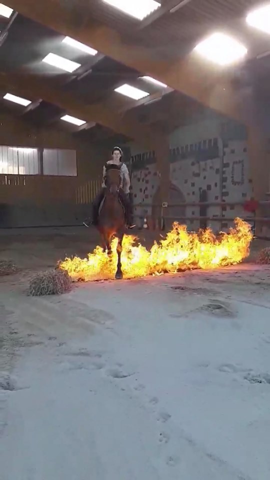 cours spectacle passage dans le feu