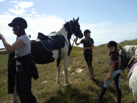 rando mer , petit arret dan les dunes.