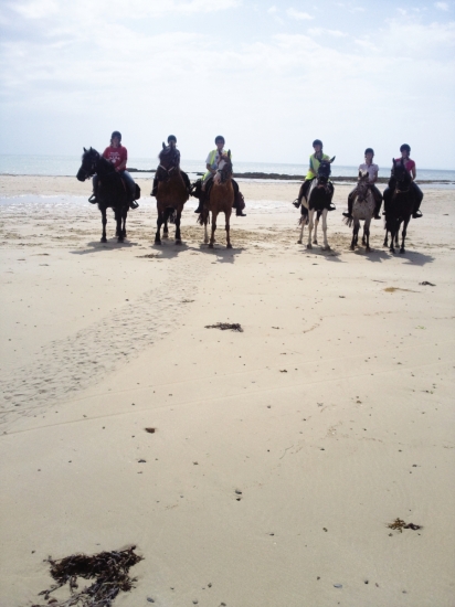 Promenade sur la plage