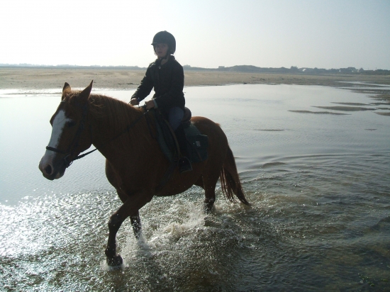 Un petit bain dans le havre de Surville