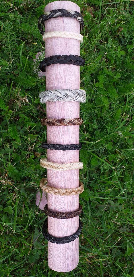 bracelets en crins de cheval