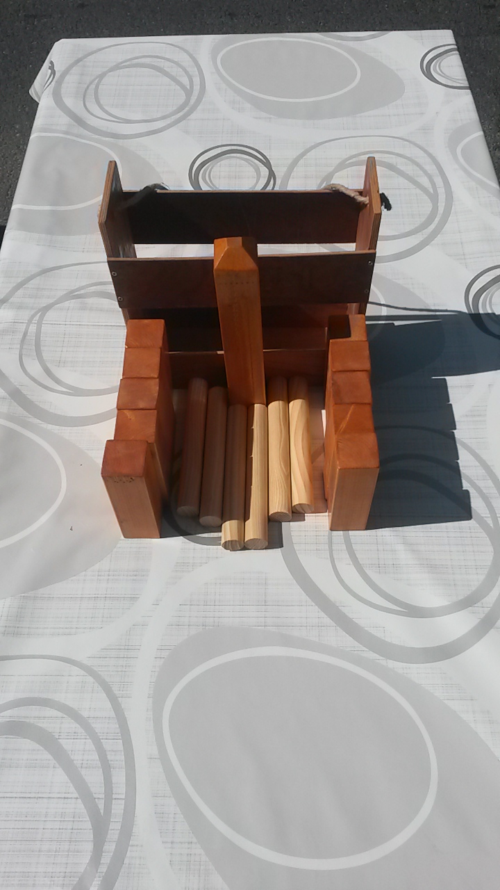 KUBB  jeu de stratégie