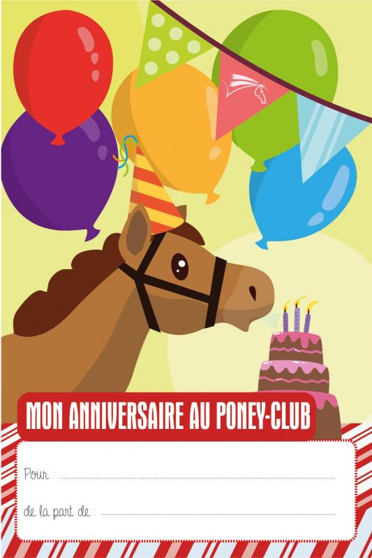Gouter D Anniversaire Equestre
