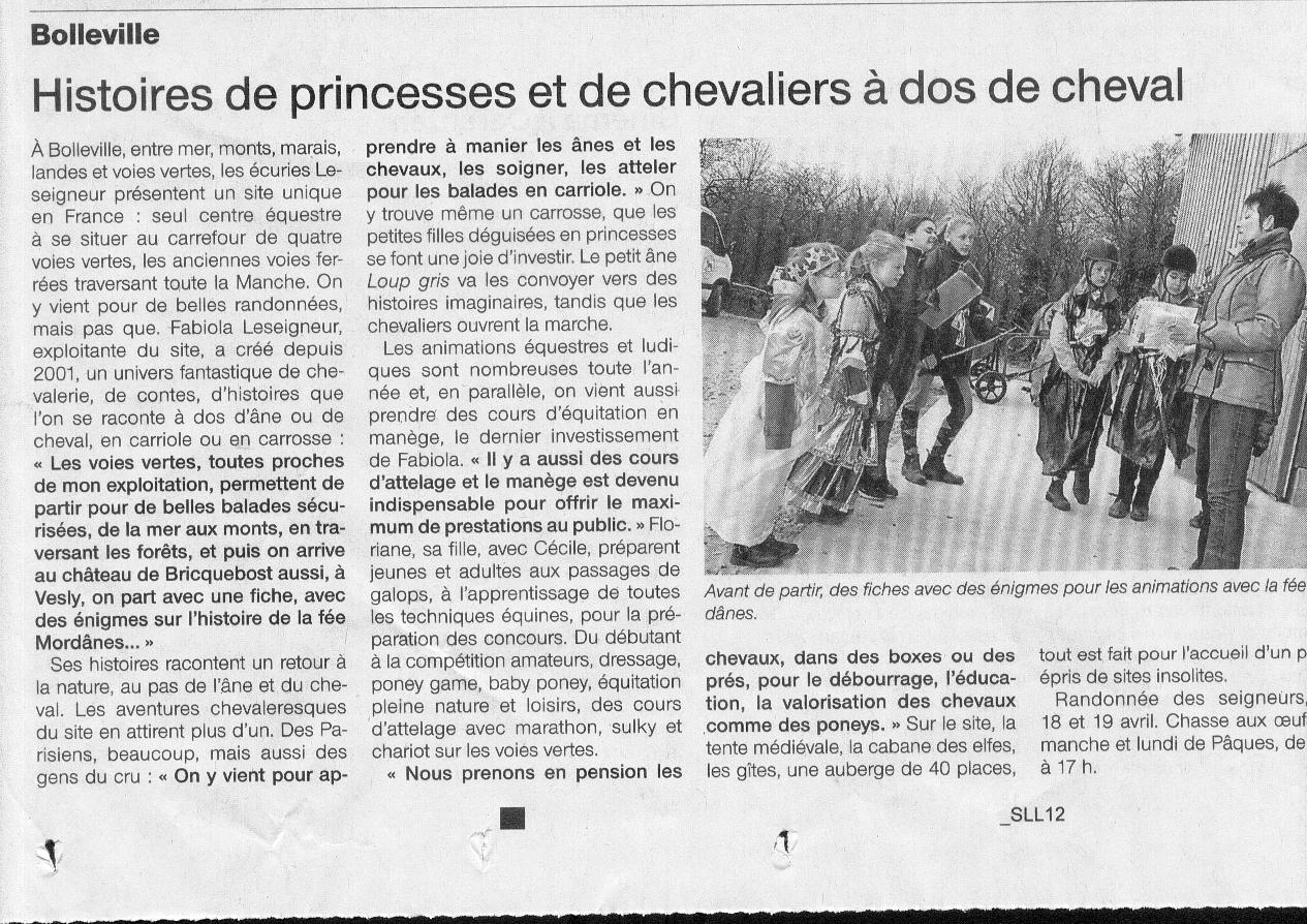 Ouest france mars 2015 manic1